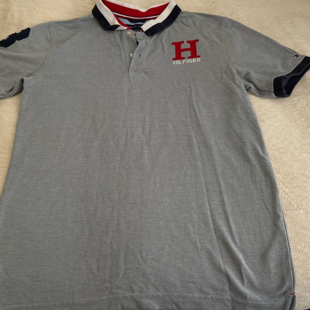 Tommy Hilfiger Gray Polo Shirt for boys